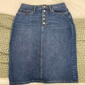 Banana Republic Denim Skirt